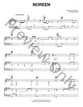 Noreen piano sheet music cover